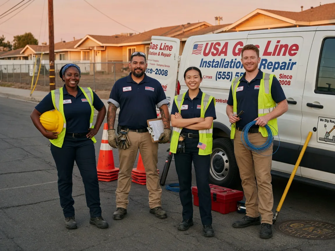 Gas Line Installation company in Thomson, IL